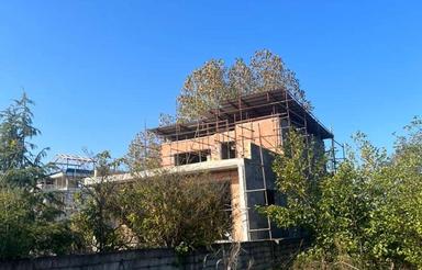 فروش 470متر زمین 300متر ویلا نیمه ساخت