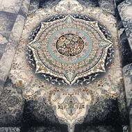 فروش یک جفت فرش ماشینی نو پا نخورده زیبا