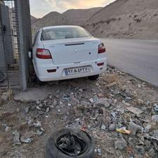 تصادف کرده ولی جزیی شاسی پلم