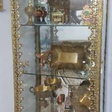 ویترین (بوفه) برنجی درحدنو