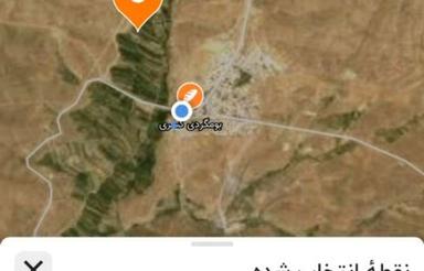 زمین باغی روستای سیبک