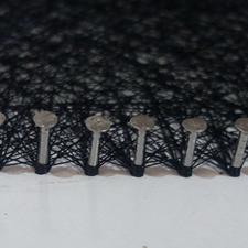 تابلو نخ و میخ چهره یادبگیر خودت بباف