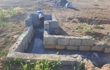 فروش باغ 1092 متری با 55درخت آجیلی ولوله کشی وبالف آب 8اینچ