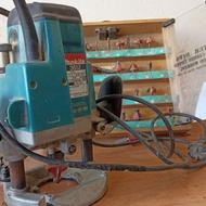 دستگاه فرز ماکیتا اصل ژاپن با یک جعبه تیغ