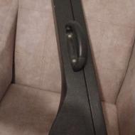 هاردکیس سه تار روکش چرم ازجنس چوب داخل پشمی