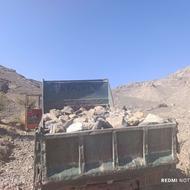 حمل سنگ ماسه کوری وبادی ومخلوط منطقه چاهان