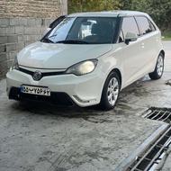 ام جی مدل 2015 سفید یه گلگیر عقب رنگ