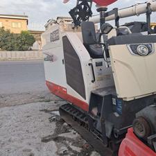 کمباین اماده به کار شلتوک در اهواز