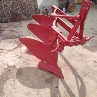 سه خیش گاو اهن تراکتور