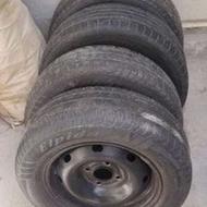 رینگ و لاستیک خانواده پژو شماره 14