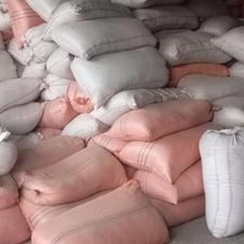 کاه لوبیا چیتی درجه یک پر شده داخل گونی