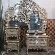 سرویس خواب دونفره چوب راش مناسب جهیزیه