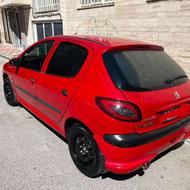 206 تیپ 2 مدل 98 قرمز