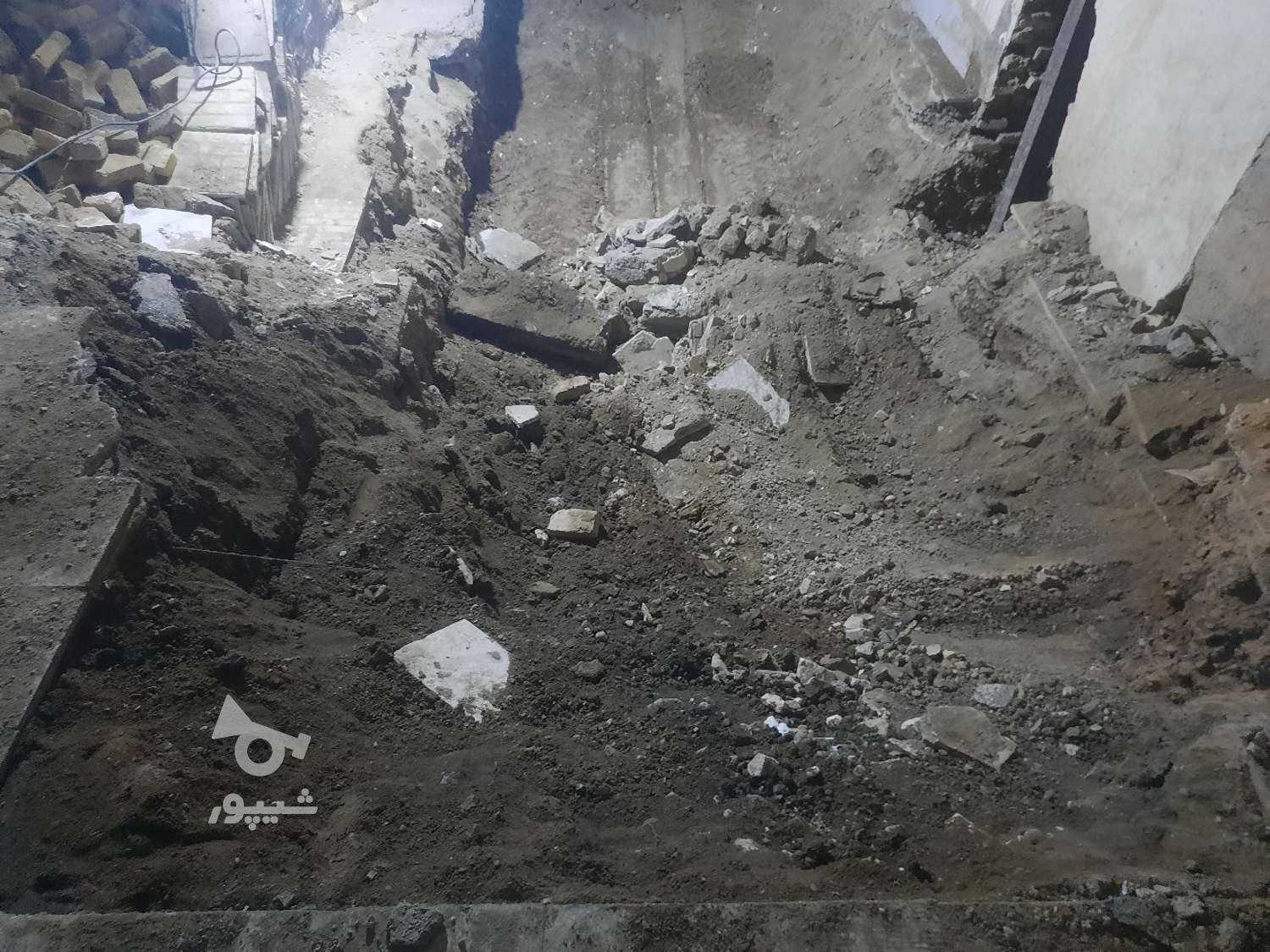 خاک برداری حمل نخاله گود برداری تخریب ساختمان