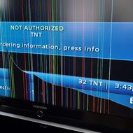 خریدار انواع تلویزیونهای LED و LCD پنل شکسته و سوخته