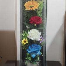 گل مصنوعی باکس دار