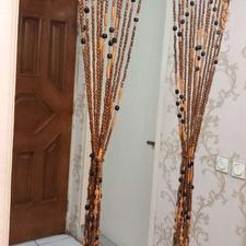 2 عدد آویز چوبی جلوی در