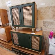 4 قلم جهیزیه عروسآینه‌کنسول میز تی‌وی جاکفشی جلو