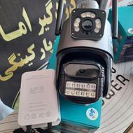 دوربین مداربسته سیمکارت خور دولنز چرخشی با گفتگوی دو طرفه