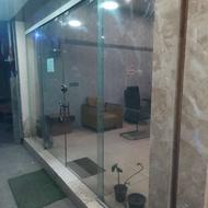 شیشه سکوریت مغازه با تمام لوازم