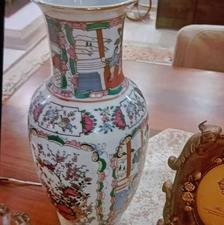 گلدان چینی مرغی