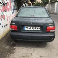 پراید مشکی هفت رنگ 1378