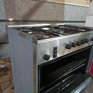 گاز پنج شعله فردار مارک lMEN GAS در حد نو