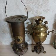 سماور برنجی برنزی کلکسیون آنتیک دکوری