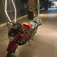 موتور سیکلت مگلی 200قرمز مشکی
