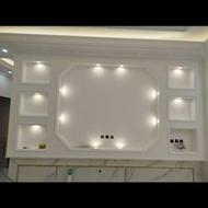 گچکاری اتوبوسی دستی