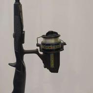 لانس دو تیکه قدیمی به همراه قرقره و نخ مخصوص