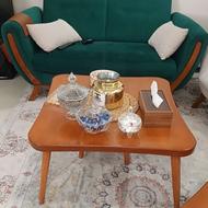 میز جلو مبلی و دو عدد عسلی