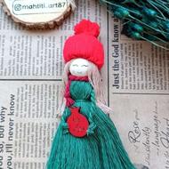 عروسک مکرومه