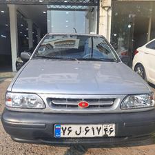 پراید صبا (صندوقدار) (دوگانه سوز) 1389 نقره‌ای