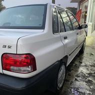 پراید131بدون رنگ در حد