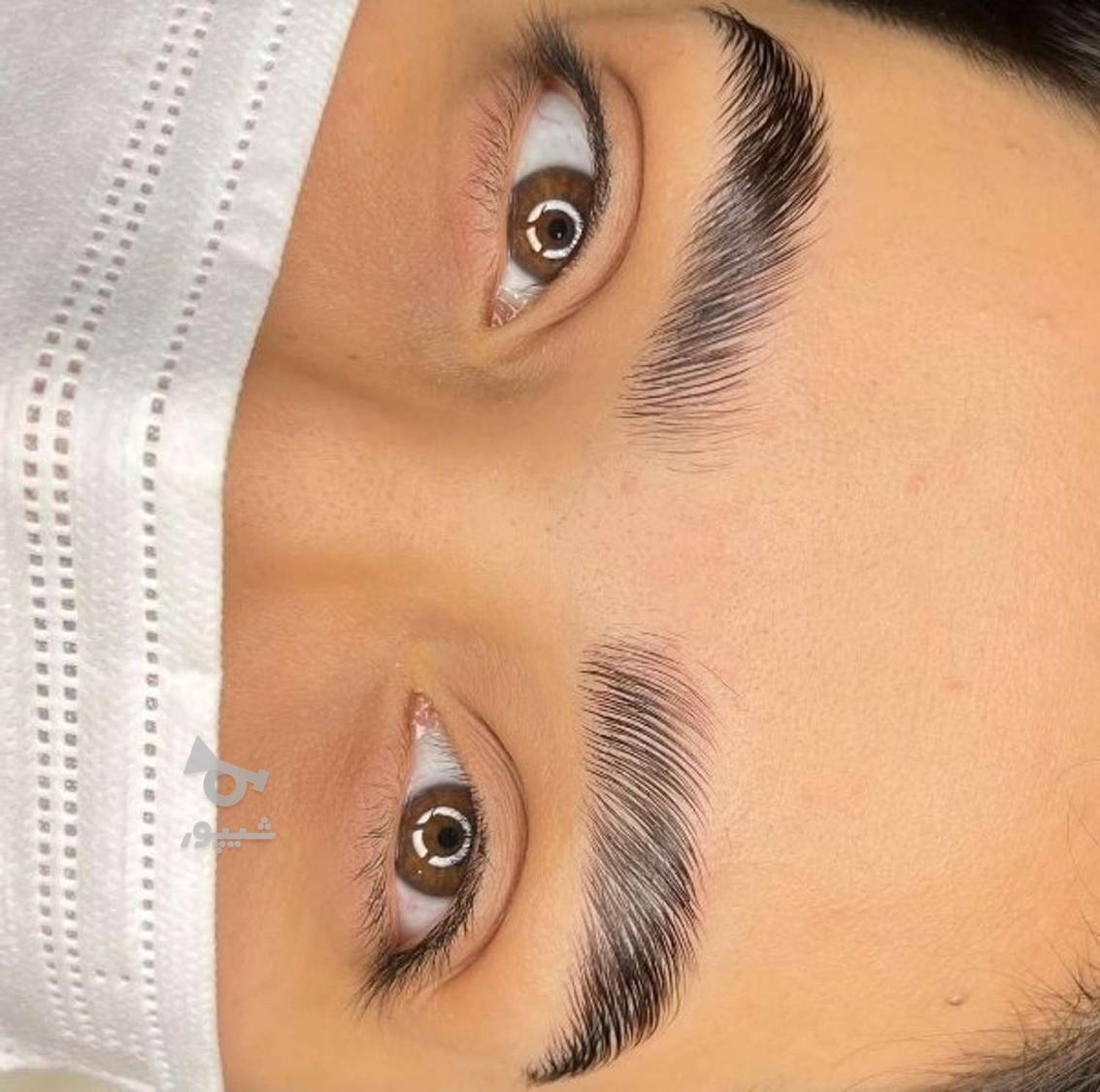 موخوره گیری رنگ و لایت کوتاهی مو لیفت ابرو