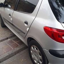 پژو 206 مدل 89 رنگ فابریک فرانسوی استثنای