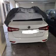 خودروی ام جی 5 سفید