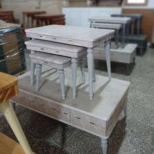 جلومبلی میزعسلی کشو دار جهیزیه کامل عروس