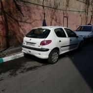 پژو 206مدل 80تمام رنگ