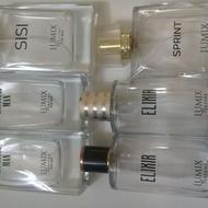 تعدادی شیشه خالی انواع ادکلن ها با بهترین برند های دنیا