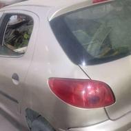 206 تصادفی رنگ بژ