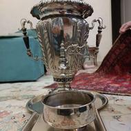 دو عدد سماور ذغالی 130 ساله روسیه اس