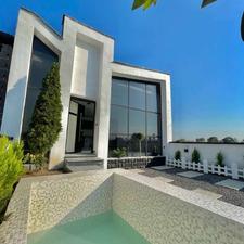 ارزونترین ویلا استخر دار شهرکی فقط پول زمین و میدی