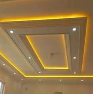 اجرای صفر تا صد گچکاری و نصب والمش سیمانی و گچی