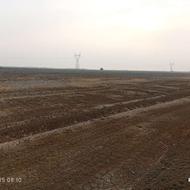 اجاره زمین کشاورزی آبیاری از دریچه کانال