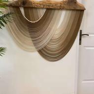 طرح کوب آویز مدرن و تلفیقی از رنگ های ماچا کلاسیک. و نسکافه