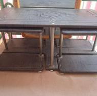 میز وسط مبل با چهار تا عسلی