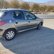 پژو 2006 متور سالم شانسی سالم مانیتور دار