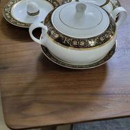 سرویس 24 نفره چینی زرین مدل میدنایت